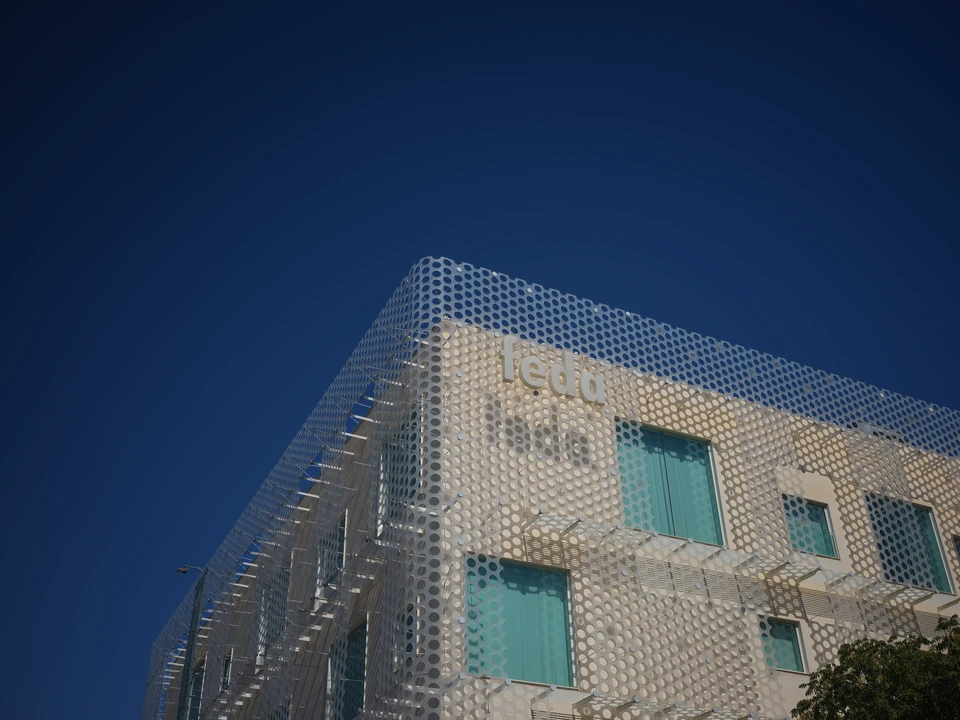Theatre architecture and blue sky